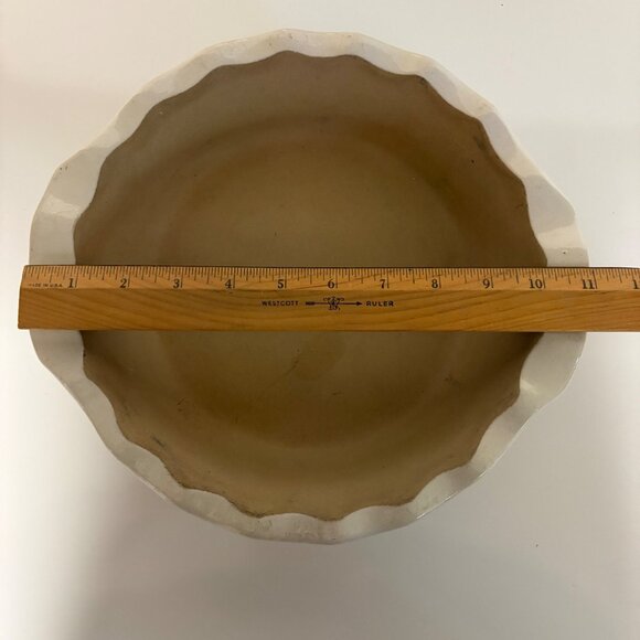 Pampered Chef Family Heritage New Traditions Stoneware Pie Dish 10" Baking Pan - Picture 5 of 7